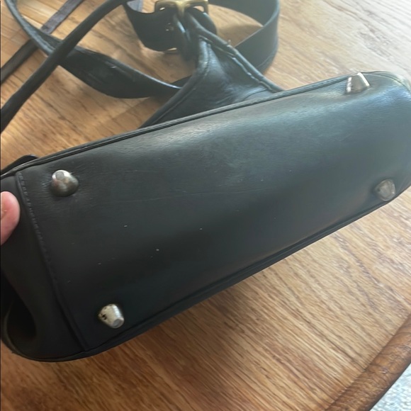 Vintage Coach Legacy Black 9966 Leather Shoulder/Crossbody Bag - Picture 8 of 12